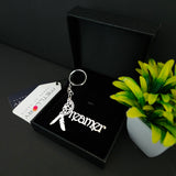 Dreamer Premium Keychain with 92.5 Silver Plated