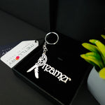 Dreamer Premium Keychain with 92.5 Silver Plated