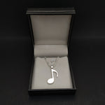 Music Note 92.5 Silver Plated Premium Pendant for Music Lovers