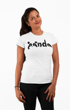 Women's Round Neck PANDA T-Shirt