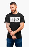 Men's Round Neck FAITH HOPE LOVE T-Shirt