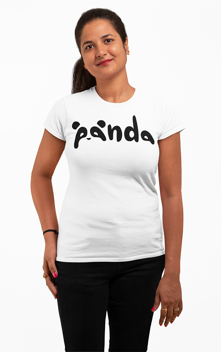 Vertical Panda T-Shirt (Women's)