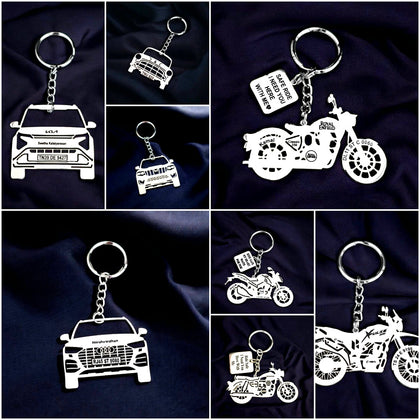 Car & Bike Customize Keychains