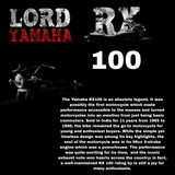 Yamaha RX 100 Bike Custom Keychain 92.5 Silver Plated